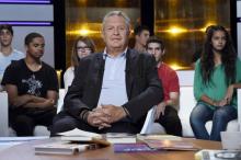 Le directeur de l'information de France Télévisions Michel Field à Saint-Denis, près de Paris, le 11