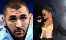 Benzema et Rihanna ont été en couple quelques semaines à l'été 2015.