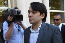 Martin Shkreli, arrive au tribunal pour le premier jour de son procès, le 26 juin 2017 à New York