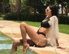 Nabilla Benattia en vacances avec Thomas à Dubaï