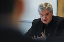 Mgr Marc Aillet, le 8 avril 2016 à Bayonne