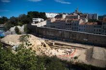 Une carrière grecque datant du Ve siècle av JC et qui va être en partie classée Monuments historique