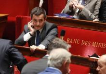 Le ministre des Comptes publics, Gérald Darmanin, à l'Assemblée nationale le 26 juillet 2017