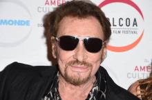 Johnny Hallyday à Hollywood, aux Etats-Unis, le 24 avril 2017