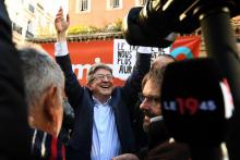 Jean-Luc Mélenchon, le 16 novembre 2017 à Marseille,