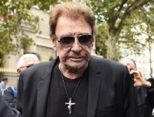 Johnny Hallyday, le 1er septembre 2017 à Paris