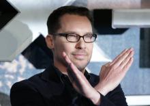 Le réalisateur américain Bryan Singer lors de la première de "X-Men Apocalypse", le 9 mai 2016 à Lon