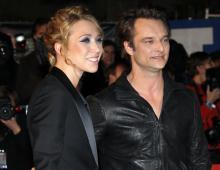 David Hallyday et sa soeur Laura Smet, les enfants de Johnny Hallyday, à Cannes le 23 janvier 2010