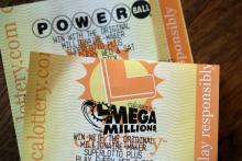 A Powerball winner in New Hampshire and a Mega Millions winner in Florida won a total of more than $1 billion this weekend, officials said