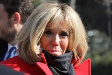 Brigitte Macron à Xian en Chine, le 8 janvier 2018