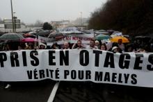 Une marche blanche pour Maëlys. 