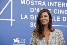 Anna Mouglalis à la Mostra de Venise, le 30 août 2017