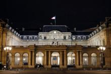 Façade du Conseil d'Etat le 6 février 2014 à Paris