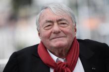 Le réalisateur Claude Lanzmann pose pour la présentation de son film, "Napalm", le 21 mai au Festiva