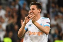 Florian Thauvin sous le maillot de l'Olympique de Marseille.