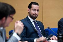 Alexandre Benalla le 19 septembre 2018 lors de son audition devant une commission du Sénat