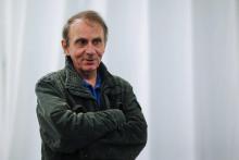 L'écrivain français Michel Houellebecq, le 2 juin 2017 à New York