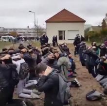 L'arrestation des lycéens à Mantes-la-Jolie.