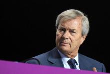 Vincent Bolloré le 19 avril 2018 à Paris