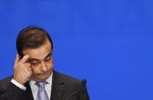 L'ancien PDG de Nissan Carlos Ghosn le 29 avril 2005 à Paris