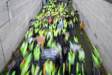 Des Gilets jaunes manifestent à Saint-Brieuc le 12 janvier 2019