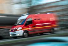 Des pompiers en intervention à Roubaix, le 16 janvier 2015