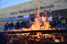 Affiche posée par les surveillants de la prison d'Alençon/Condé-sur-Sarthe, mobilisés encore le 7 mars 2019