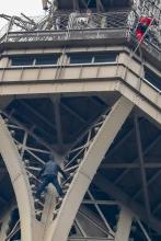 Photo de la tour Eiffel en février 2019