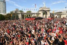 Victoire des Raptors de Toronto