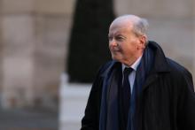 Jacques Toubon, à l'Elysée, le 30 janvier 2018