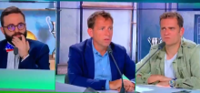 Jêrome Rothen, Daniel Riolo et  Nicolas Vilas sur RMC Spots le 6 juin 2019.