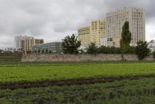 La cité du Clos Saint-Lazare à Stains en 2016