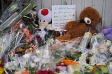 Hommage aux enfants renversés par un chauffard à Lorient, le 12 juin 2019