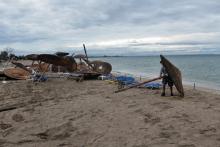 Une tornade mortelle a frappé le nord de la Grèce, 11 juillet 2019.