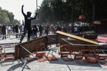 Manifestation à Nantes le 3 août 2019 en souvenir de Steve Maia Caniço