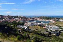 Une vue de Port-Vendres, le 2 octobre 2018