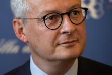 Le ministre français des Finances, Bruno Le Maire, le 7 septembre 2019 à Cernobbio, en Italie