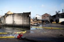 L'usine Lubrizol à Rouen, le 27 septembre 2019