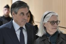 Arrivée des époux Fillon au palais de justice de Paris, le 27 février 2020.