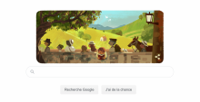 Le doodle Google Marcel Pagnol du 28 février 2020