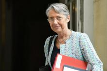 Elisabeth Borne le 17 juillet 2020 à Matignon