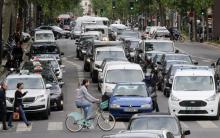 Reprise de la circulation à Paris le 12 mai 2020, au lendemain de la levée du confinement