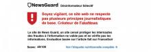 NewsGuard un site qui pratique la désinformation selective et ciblée 