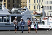 Le Vieux-Port de Marseille, le 14 septembre 2020