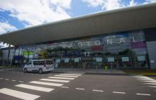 Vue d'une partie de l'aéroport international de Pointe-a-Pitre, en Guadeloupe le 9 septembre 2017