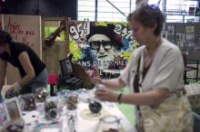 Au Salon Emmaüs de Paris, le 22 juin 2014