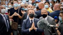 Macron à Lourdes