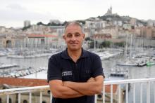 Le contre-amiral Patrick Augier, à Marseille le 4 octobre 2021