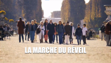 Marche du réveil : arrivée le 14 novembre à Paris