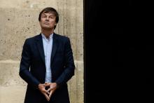 L'ex-ministre de la Transition écologique Nicolas Hulot lors de la cérémonie de passation de pouvoirs, le 4 septembre 2018 à Paris